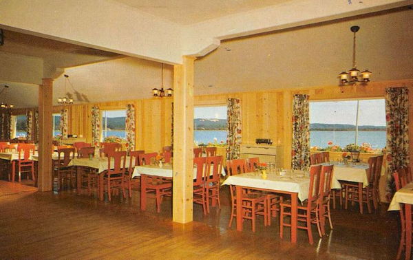 Portage Point Resort (Portage Point Inn) - Vintage Postcard (newer photo)